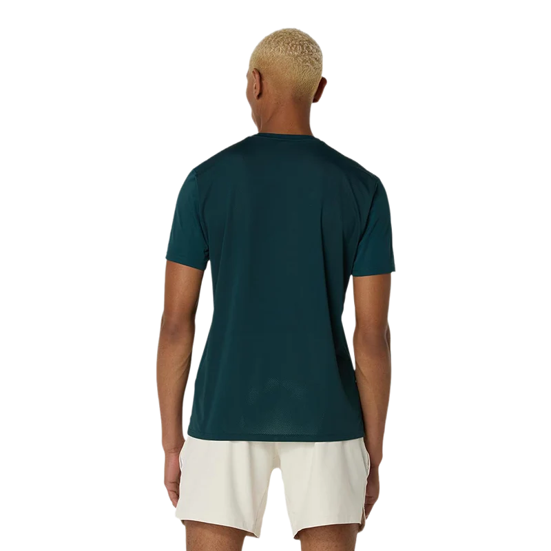 Camiseta Asics Match Seasonal Graphic Verde Saxon
