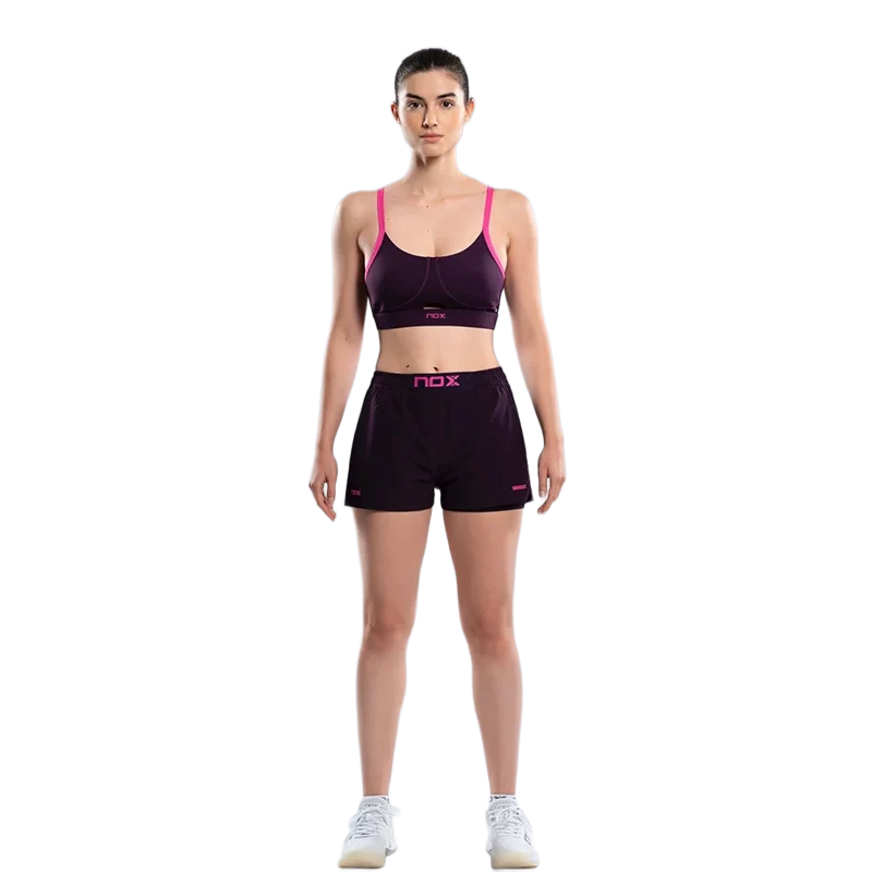 Sujetador Deportivo Nox Pro Deep Purple