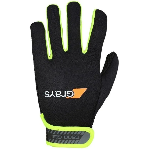 Grays G500 Gel Gloves Black/Fluo Yellow 26/27