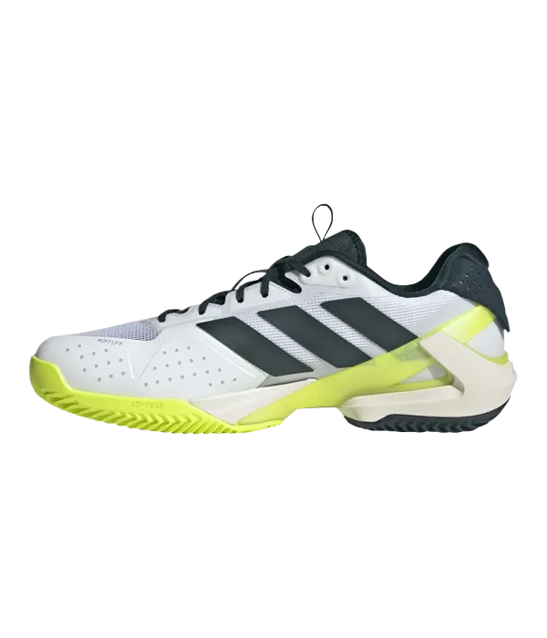 Zapatillas Adidas Adizero Ubersonic 5 Clay Blanco/Verde Oscuro