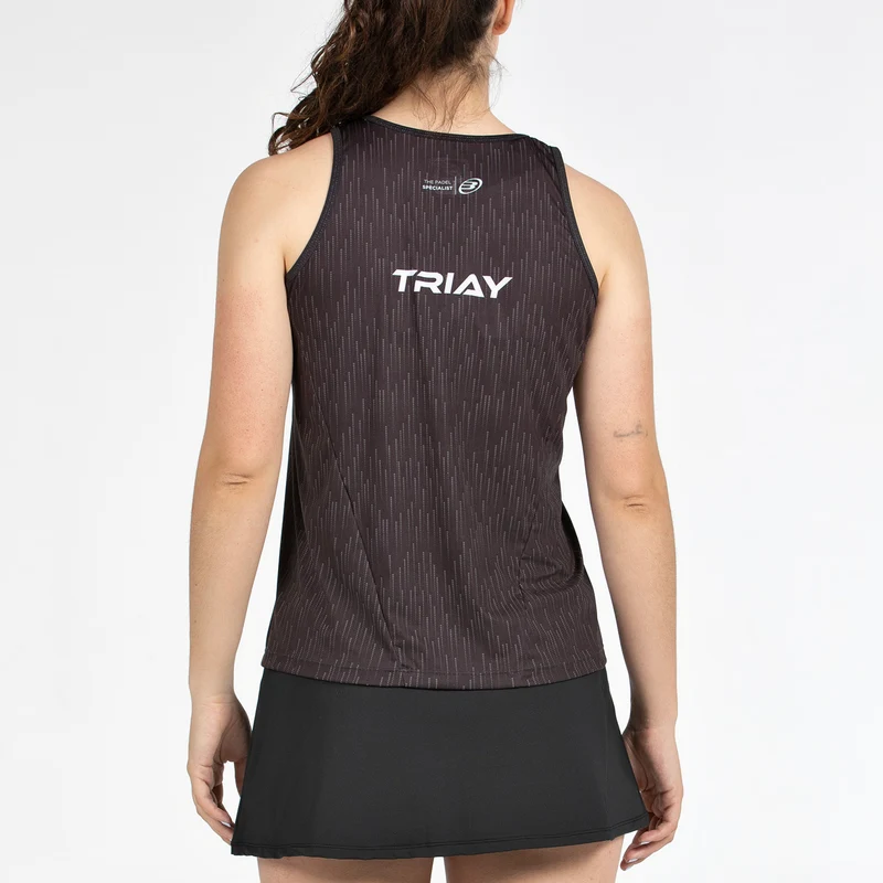 BULLPADEL ABURE Negro FW25 GEMMA TRIAY (Camiseta Oficial)