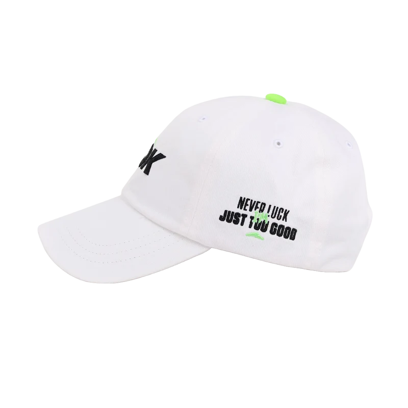 Lok Never Luck Cap - White