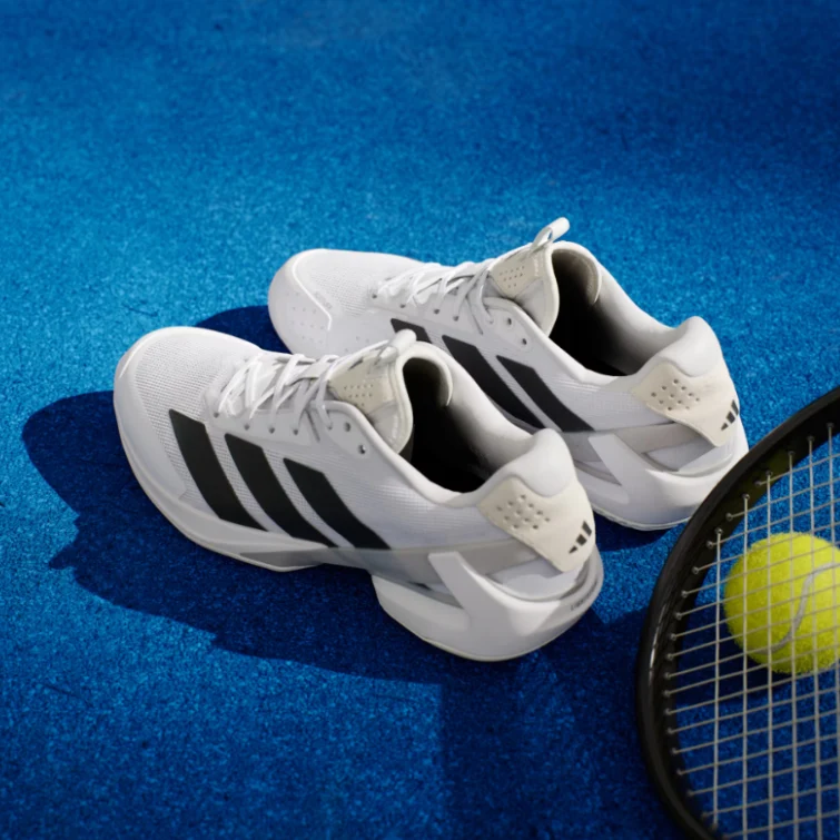 Adidas Men's Adizero Ubersonic 5 Tennis Shoes Cloud White