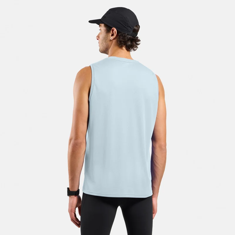 Essential Laufshirt Herren-hellblau