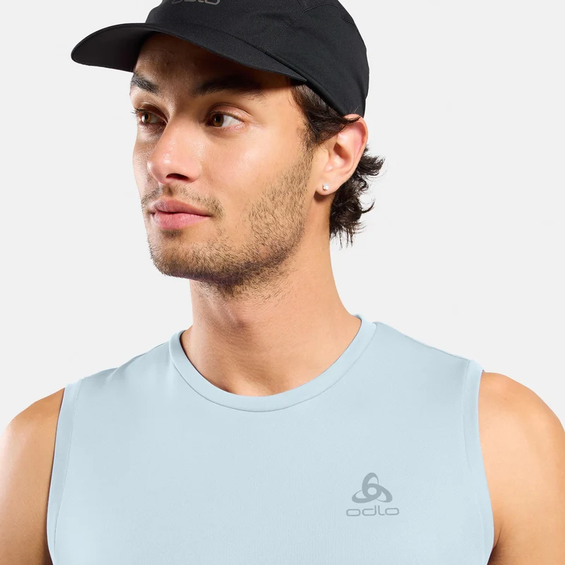 Essential Laufshirt Herren-hellblau