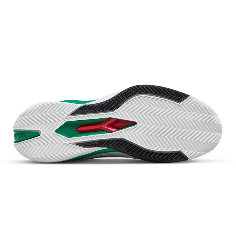 WILSON RUSH PRO 4.5 CLAY White/Green FW25 (Zapatillas)