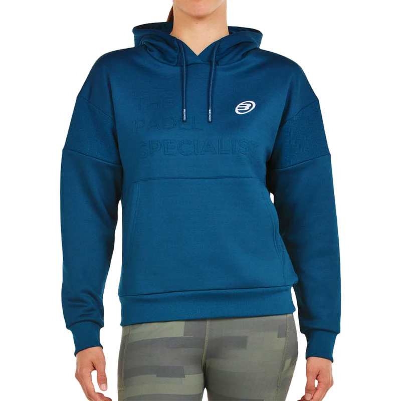 BULLPADEL NAOS Azul Mujer (Sudadera)