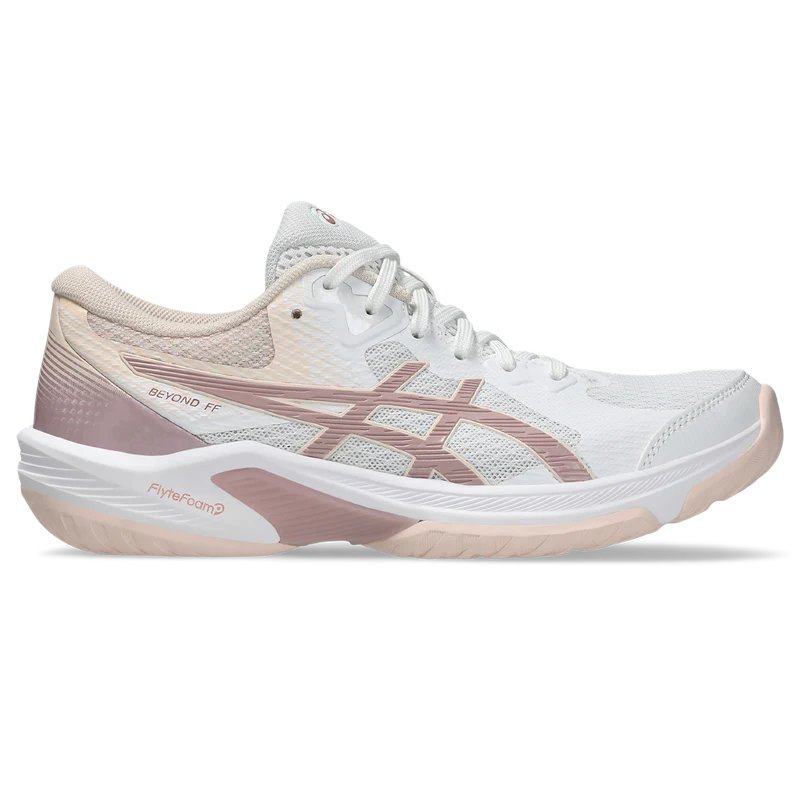 Asics Women's Beyond FF Indoor Court Shoes SS26 White Morganite