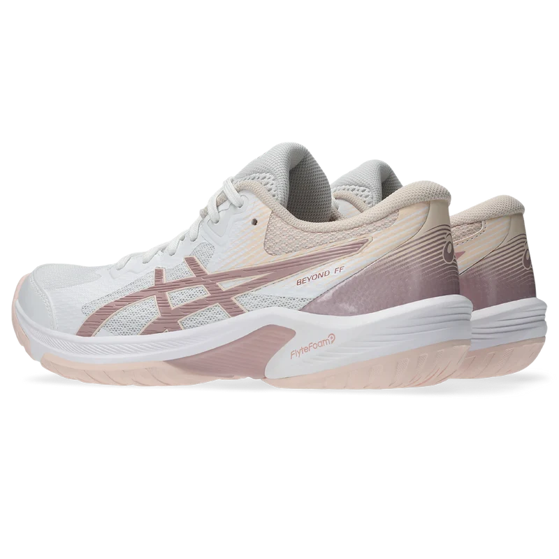 Asics Women's Beyond FF Indoor Court Shoes SS26 White Morganite