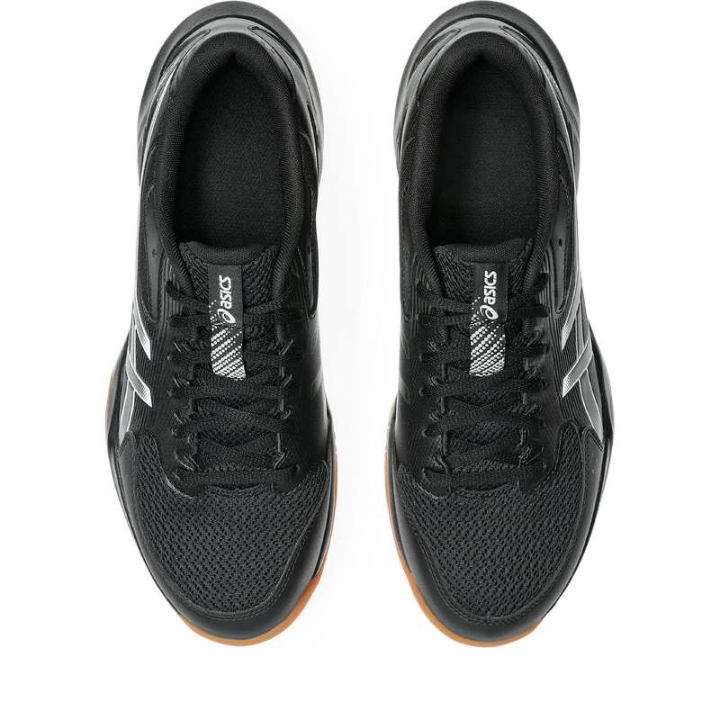 Asics Men's Gel Rocket 12 Indoor Court Shoes Black Gunmetal
