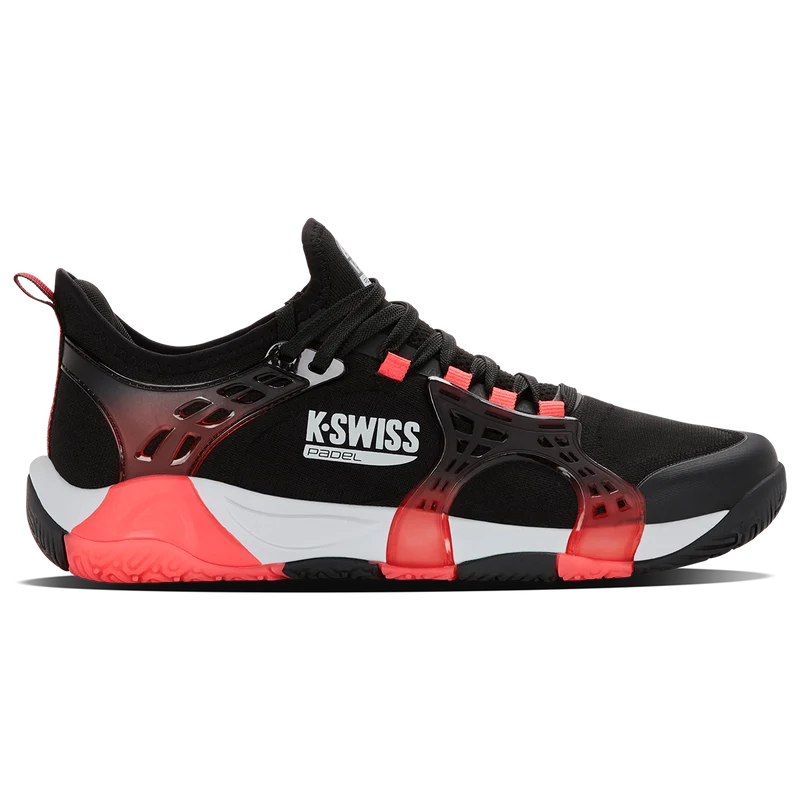 K-Swiss Men's K-Frame Padel Shoes Black Neon Lava