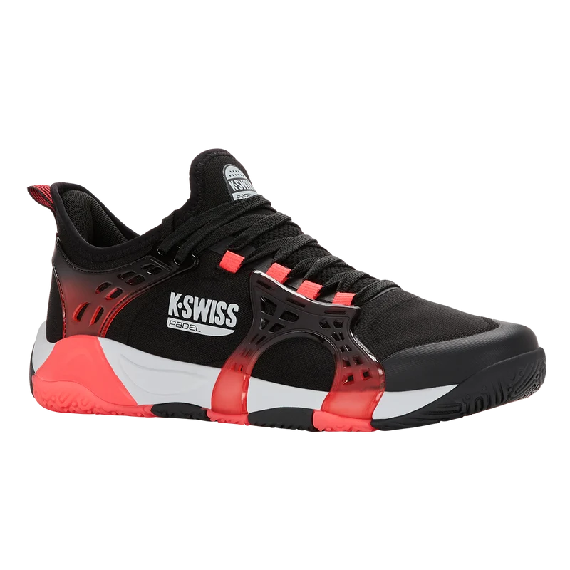 K-Swiss Men's K-Frame Padel Shoes Black Neon Lava