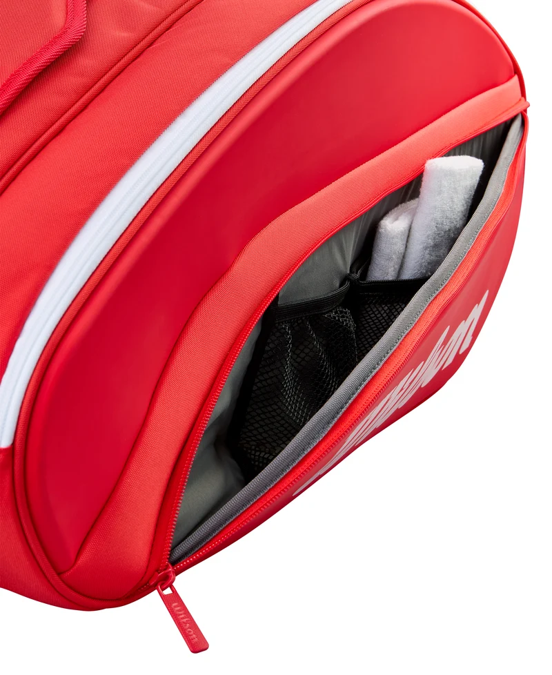 Wilson Super Tour Padel Racket Bag 2026 Red
