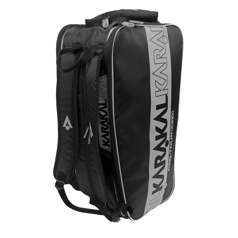 Karakal Pro Tour Fifty 2.2 Short Racket Bag Black Grey