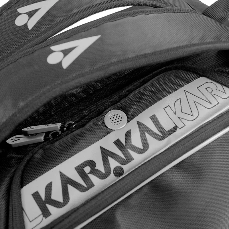 Karakal Pro Tour Fifty 2.2 Short Racket Bag Black Grey
