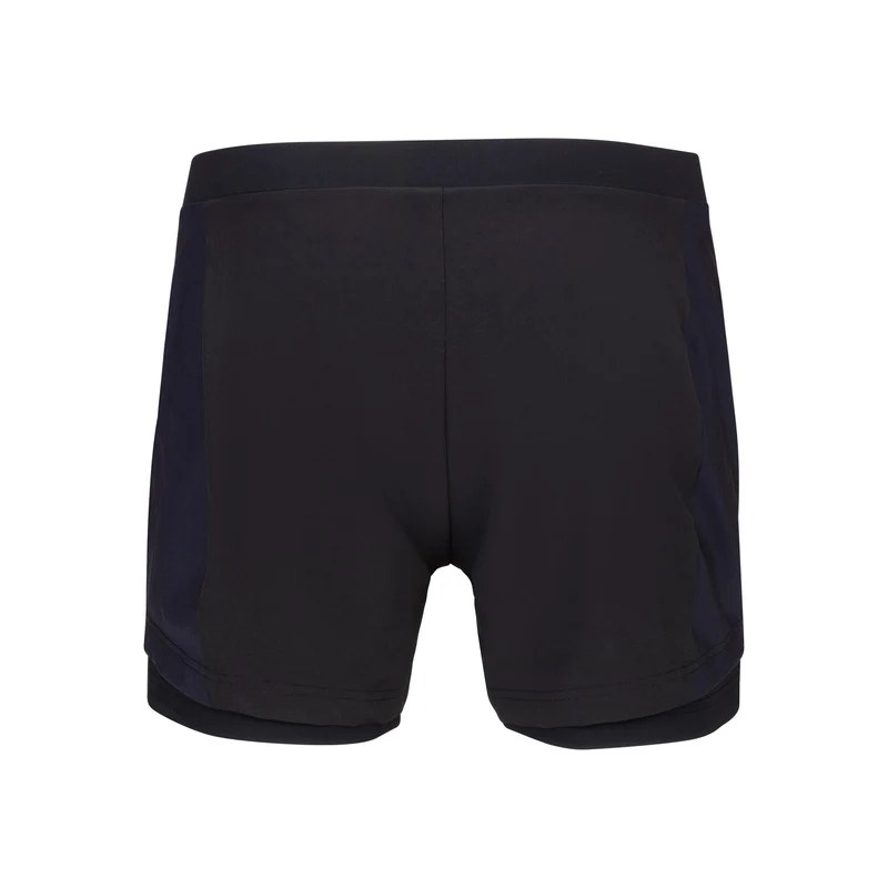 Exercise Shorts Damen-Schwarz,Grau