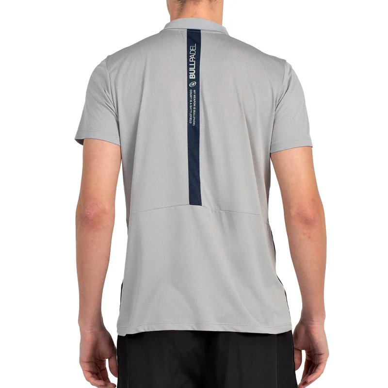 BULLPADEL BALTO Gris Hombre (Polo)