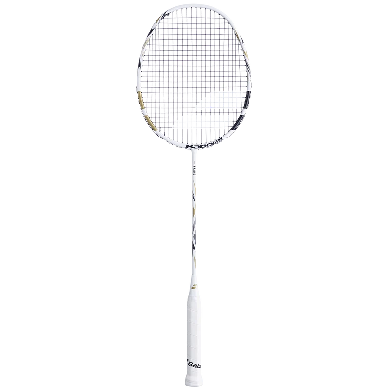 Babolat Prime Badminton Racket White Gold