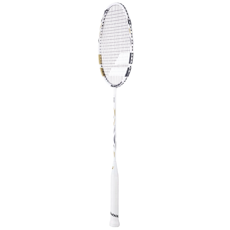 Babolat Prime Badminton Racket White Gold
