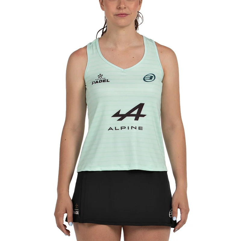 BULLPADEL ADIES Verde FW25 CLAUDIA FERNÁNDEZ (Camiseta Oficial)