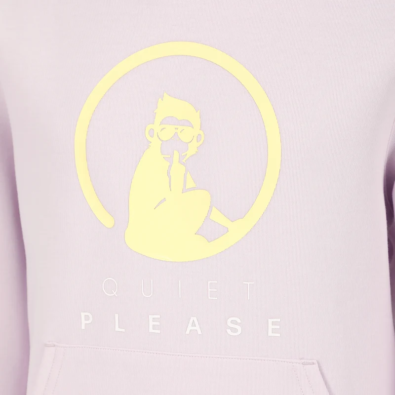 Baseline Logo Hoody Mädchen - flieder, gelb