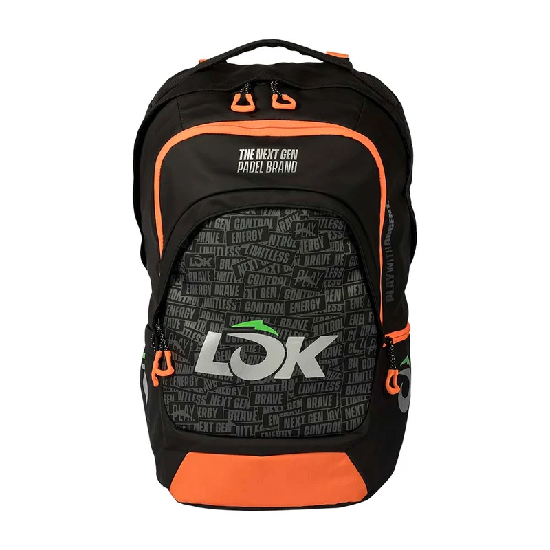 LOK MAXX GEN 2 Black/Orange 2026 (Mochila)