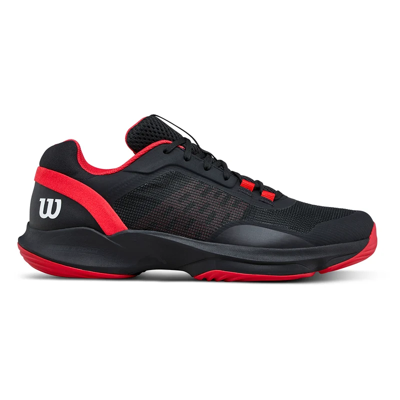 Wilson Men's Hurakn Pro V2 Padel Shoes Black/Red