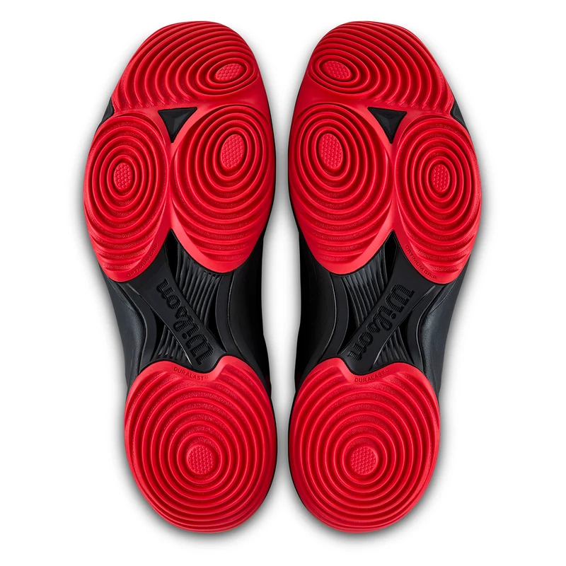 Wilson Men's Hurakn Pro V2 Padel Shoes Black/Red