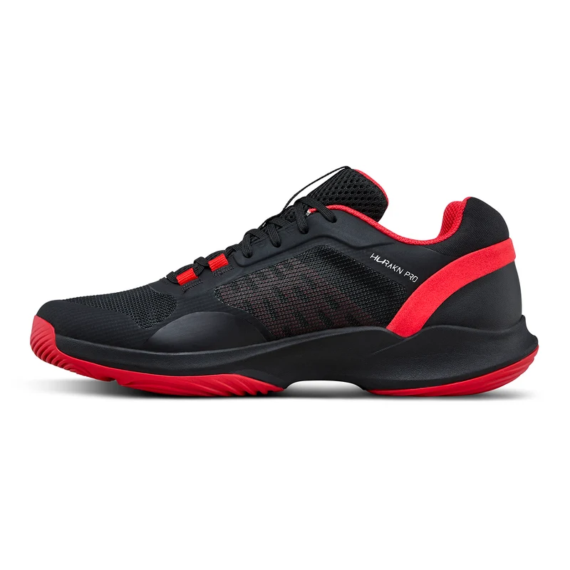 Wilson Men's Hurakn Pro V2 Padel Shoes Black/Red