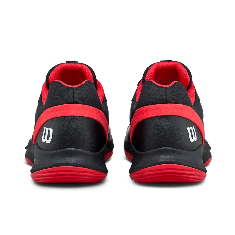 Wilson Men's Hurakn Pro V2 Padel Shoes Black/Red