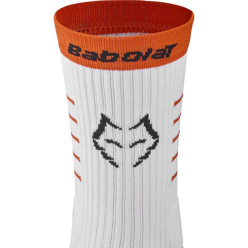 Babolat Men's Mid-Calf Lebron Sock White