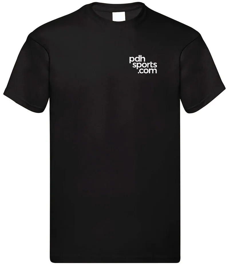 PDH Padel is not Tennis T-Shirt Black