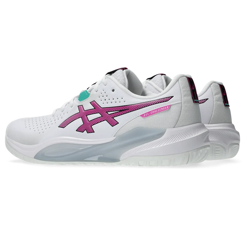 Asics Men's Gel Challenger 15 Tennis Shoes SS26 White Digital Sakura