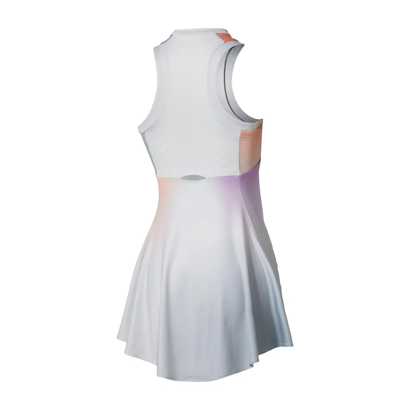 Kleid Damen - hellgrau, koralle