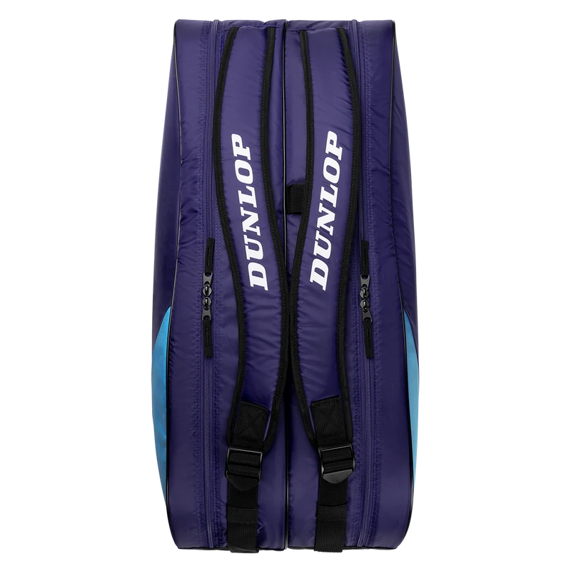 Dunlop FX Club 10 Racket Bag Violet/Black/Cyan