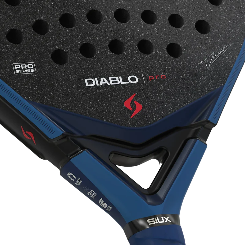 Siux Diablo Pro Royal Blue Padel Racket 2026