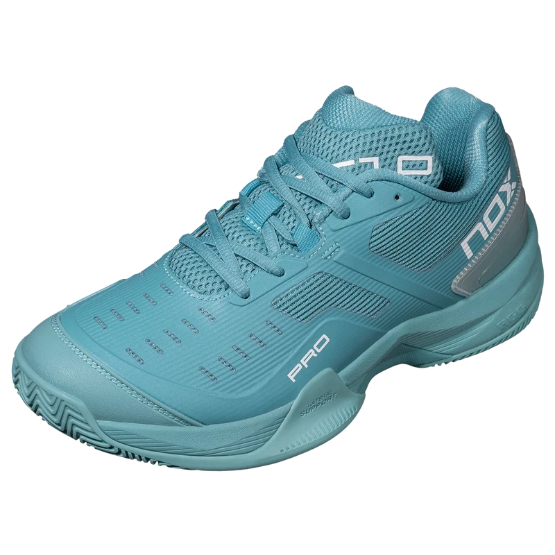 Nox Men's AT10 Pro Padel Shoes 26 Turquoise White