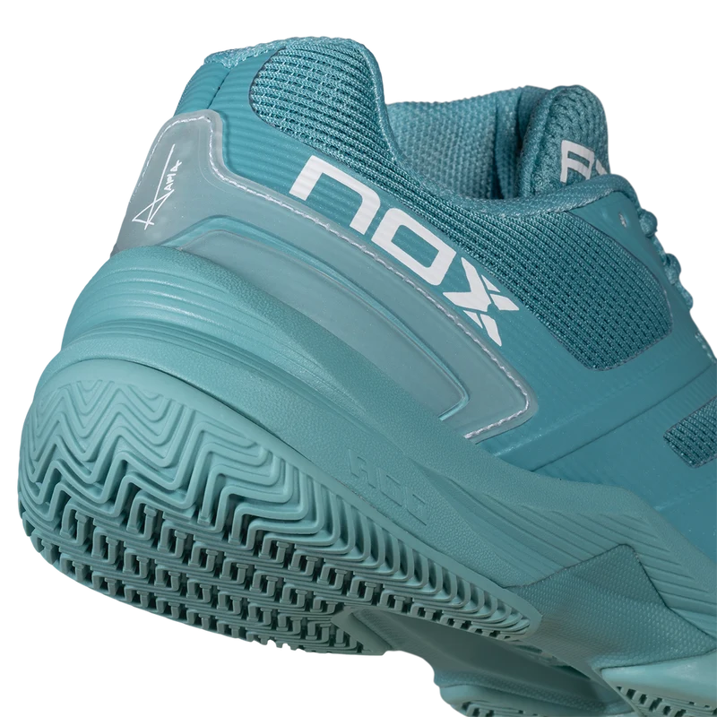 Nox Men's AT10 Pro Padel Shoes 26 Turquoise White
