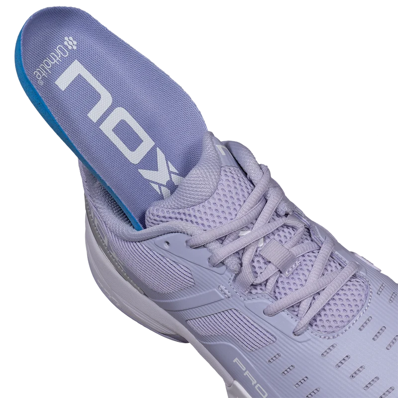 Nox Women's AT10 Pro Padel Shoes 26 Purple White