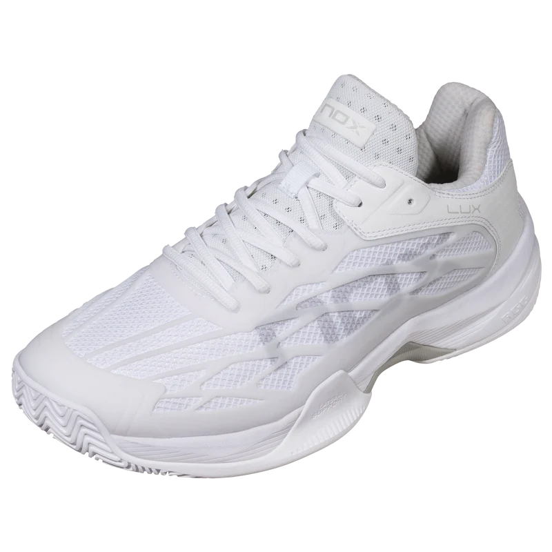 Nox Men's AT10 Lux Padel Shoes 26 White Grey