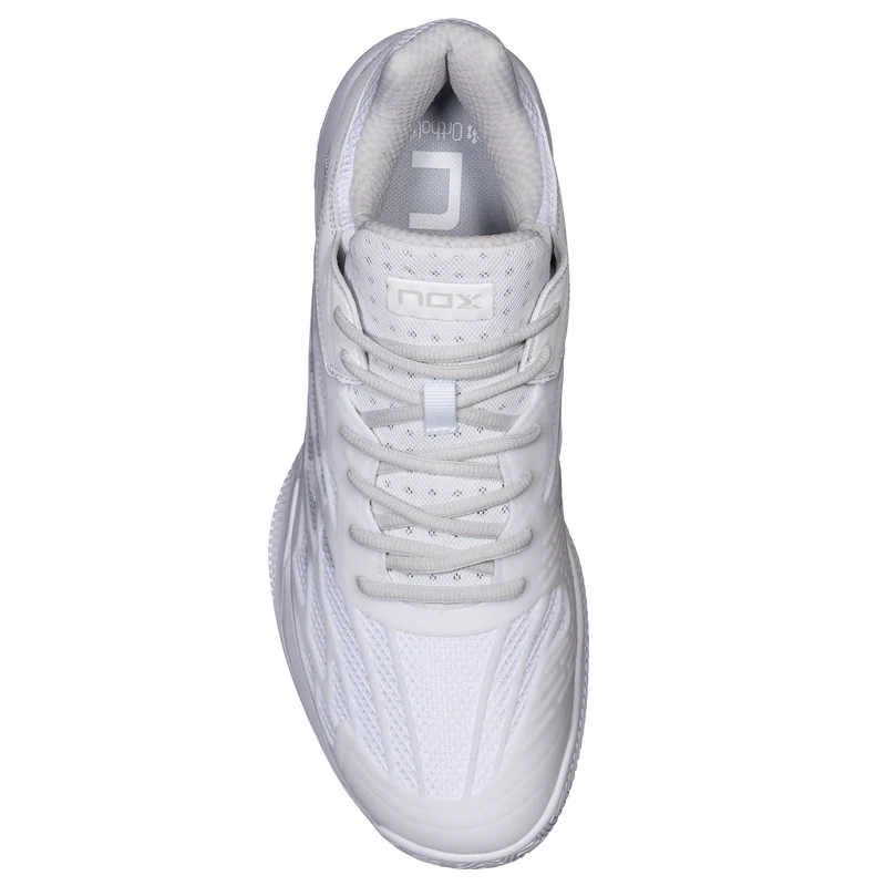 Nox Men's AT10 Lux Padel Shoes 26 White Grey