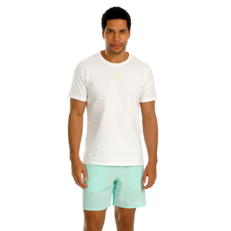Wild Collage T-Shirt Herren-Weiß,Mehrfarbig