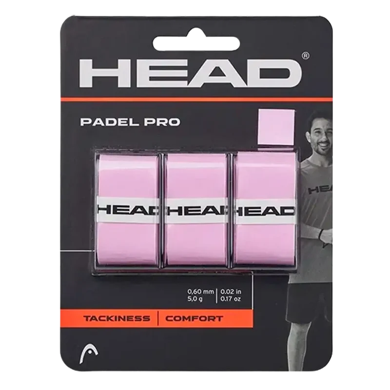 Overgrips Head Padel Pro Rosa (Pack x3)