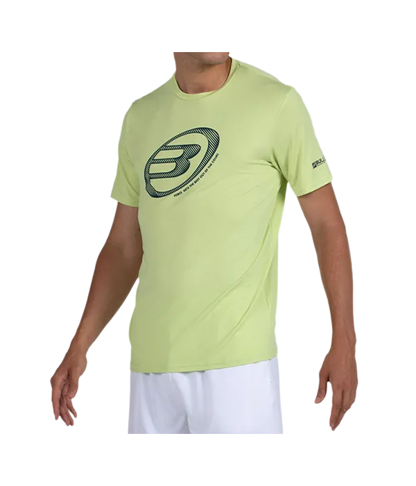 Camiseta Bullpadel Lande Limón Vigore