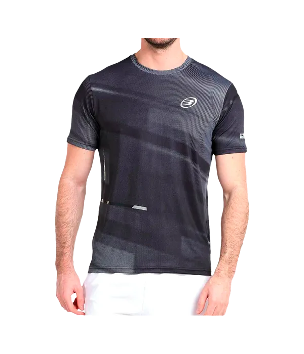Camiseta Bullpadel Adula JR Negra