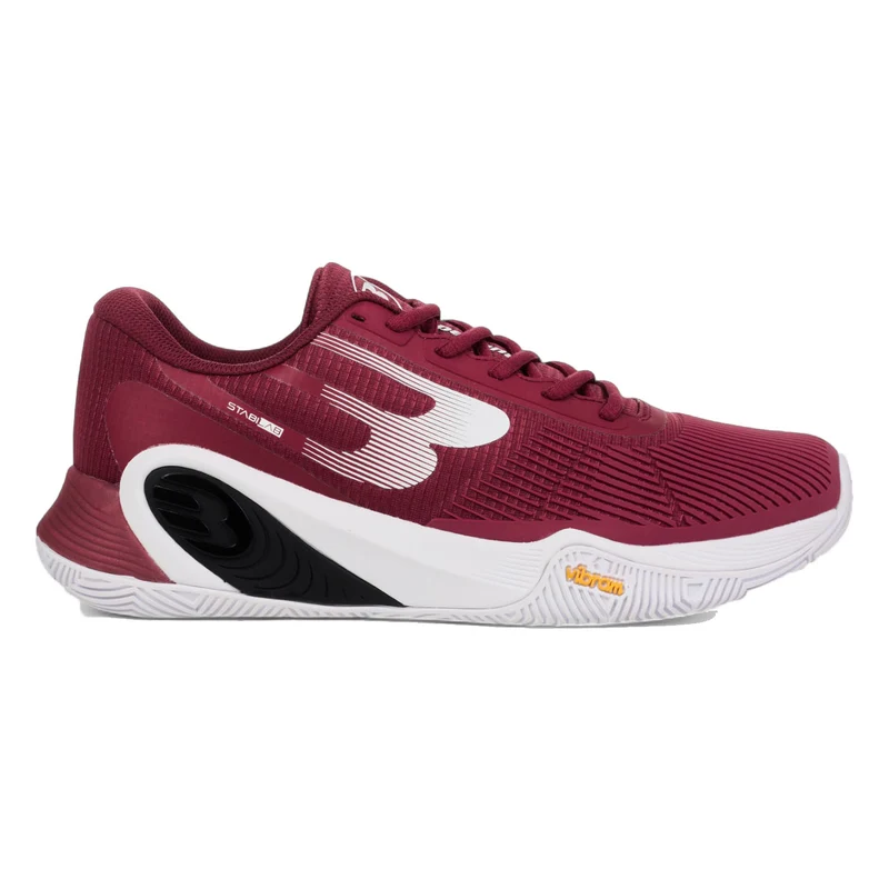 Bullpadel Men's Vertex Vibram 25l Padel Shoes Burgundy