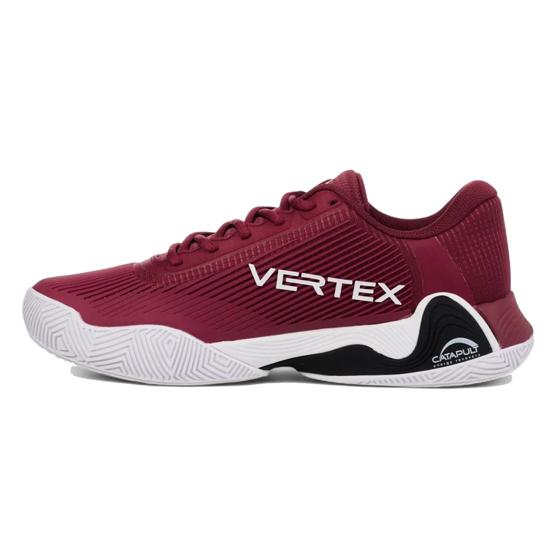 Bullpadel Men's Vertex Vibram 25l Padel Shoes Burgundy