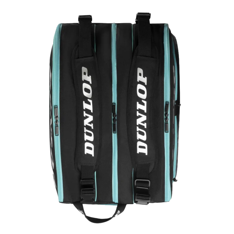 Dunlop Elite Padel Bag Black/Petrol Green