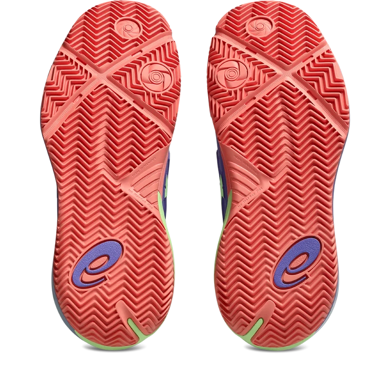 Asics Women's Gel Resolution X Padel Shoe Amethyst/Illuminate Green