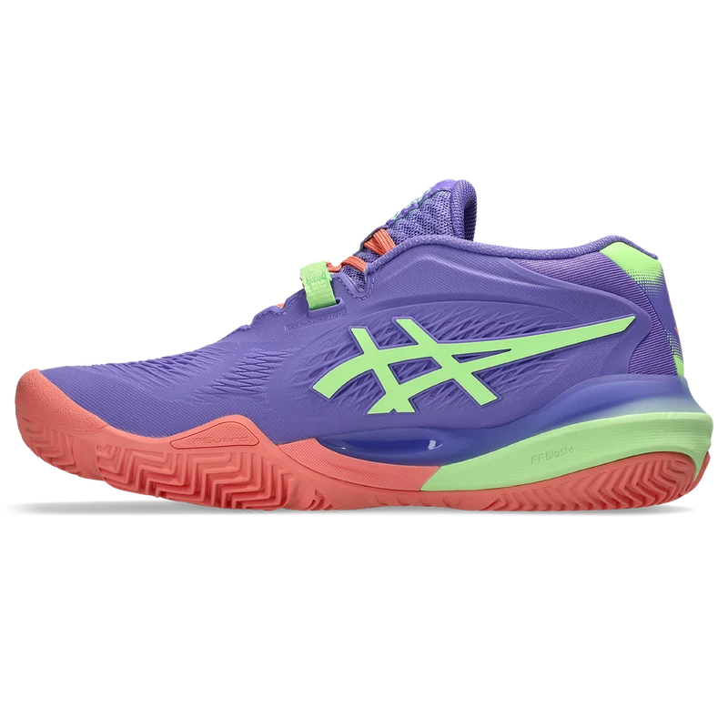Asics Women's Gel Resolution X Padel Shoe Amethyst/Illuminate Green